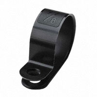 HellermannTyton - T5D08750H4 - CBL CLIP P-TYPE BLACK FASTENER