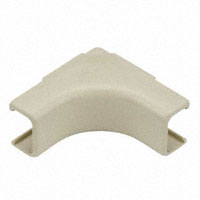 HellermannTyton - TSR1I-33-1 - 3/4" INT CRNR CVR 1" BEND IVORY