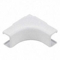 HellermannTyton - TSR1W-33-1 - 3/4" INT CRNR CVR 1" BEND WHITE