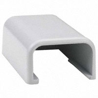 HellermannTyton - TSR1W-36 - 3/4" END CAP - WHITE