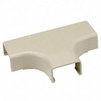 HellermannTyton - TSR2I-21-1 - 1-1/4" TEE COVER 1" BEND IVORY