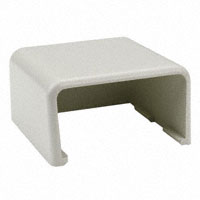 HellermannTyton - TSR3FW-36 - 1-3/4" END CAP - OFFICE WHITE