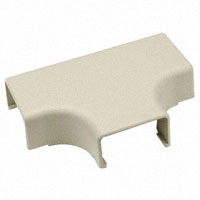 HellermannTyton - TSR3I-21-1 - 1-3/4" TEE COVER 1" BEND IVORY