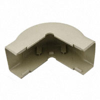 HellermannTyton - TSR3I-29-1 - 1-3/4" EXT CORNER 1" BEND IVORY