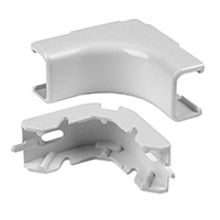 HellermannTyton - TSRP1W-33-1 - 3/4" INT CORNER RACEWAY WHITE
