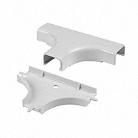 HellermannTyton - TSRP2W-21-1 - 1-1/4" TEE COVER RACEWAY WHITE