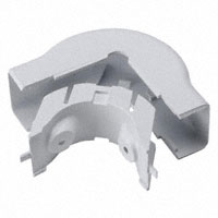 HellermannTyton - TSRP2W-29-1 - 1-1/4" EXT CORNER 1" BEND WHITE