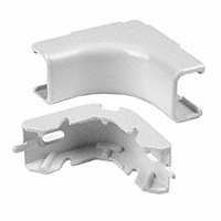 HellermannTyton - TSRP2W-33-1 - 1-1/4" INT CORNER 1" BEND WHITE