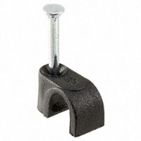 HellermannTyton - NC60 - CBL CLIP U-TYPE BLACK FASTENER