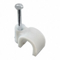 HellermannTyton - NC810 - CBL CLIP U-TYPE WHITE FASTENER