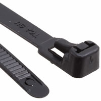 HellermannTyton - REL50R0L4 - RELEASABLE TIE 5.5"L 50 LB BLACK