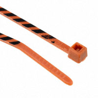 HellermannTyton - T18R1-0K2 - STNDRD TIE 4"L 18LB BROWN/BLACK