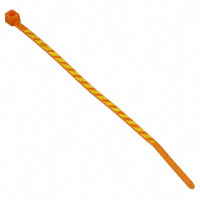 HellermannTyton - T18R3-4K2 - STNDRD TIE 4"L 18LB ORANGE/YELLO