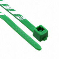 HellermannTyton - T18R5-10K2 - STNDRD TIE 4"L 18LB GREEN/WHITE