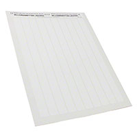 HellermannTyton - TAG11L-789 - WHITE POLYESTER .65X.20"