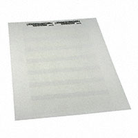 HellermannTyton - TAG52L-105 - WH SELF-LAM POLY 2X.47X1.33"