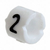 HellermannTyton - WC6-2 - CLIP-TAG 2 .102"-.138" NYLON WHT