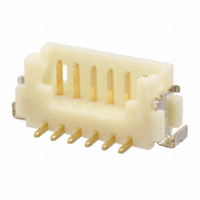 Hirose Electric Co Ltd - DF13C-6P-1.25V(51) - CONN HEADER 6POS 1.25MM GOLD