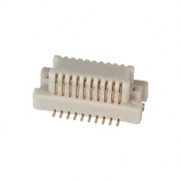 Hirose Electric Co Ltd - DF15B(0.8)-20DS-0.65V(50) - CONN RECEPT 20POS .8MM DUAL SMD