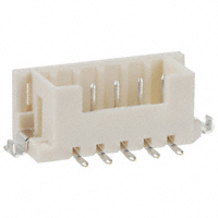 Hirose Electric Co Ltd - DF3E-5P-2V(21) - CONN HDR 5POS 2MM VERT TIN