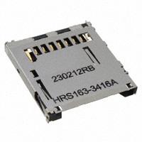 Hirose Electric Co Ltd - DM1B-DSF-PEJ(22) - CONN SD CARD PUSH-PUSH R/A SMD