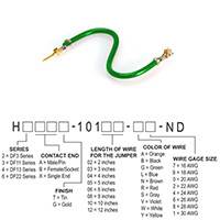 Hirose Electric Co Ltd - H2ABG-10103-G6 - JUMPER-H1503TR/A3049G/H1501TR 3"