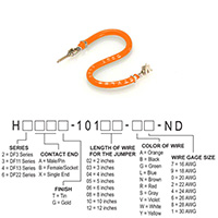 Hirose Electric Co Ltd - H2ABT-10106-A4 - JUMPER-H1502TR/A2015A/H1500TR 6"