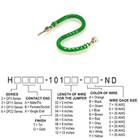 Hirose Electric Co Ltd - H2ABT-10105-G4 - JUMPER-H1502TR/A2015G/H1500TR 5"