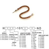 Hirose Electric Co Ltd - H2ABT-10105-N4 - JUMPER-H1502TR/A2015N/H1500TR 5"