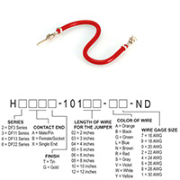 Hirose Electric Co Ltd - H2ABT-10105-R6 - JUMPER-H1502TR/A3049R/H1500TR 5"