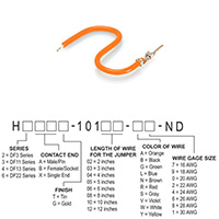 Hirose Electric Co Ltd - H2AXT-10103-A6 - JUMPER-H1502TR/A3049A/X 3"
