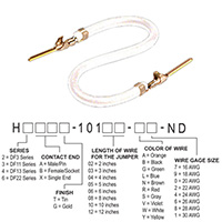 Hirose Electric Co Ltd - H3AAG-10102-W4 - JUMPER-H1507TR/A2015W/H1507TR 2"