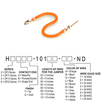 Hirose Electric Co Ltd - H3ABT-10106-A4 - JUMPER-H1506TR/A2015A/H1504TR 6"