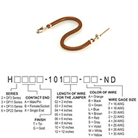 Hirose Electric Co Ltd - H3ABT-10106-N4 - JUMPER-H1506TR/A2015N/H1504TR 6"