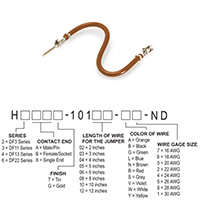 Hirose Electric Co Ltd - H3ABT-10105-N6 - JUMPER-H1506TR/A3049N/H1504TR 5"