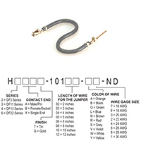 Hirose Electric Co Ltd - H3ABT-10106-S4 - JUMPER-H1506TR/A2015S/H1504TR 6"