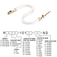 Hirose Electric Co Ltd - H3ABT-10102-W4 - JUMPER-H1506TR/A2015W/H1504TR 2"