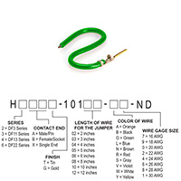 Hirose Electric Co Ltd - H3AXG-10106-G4 - JUMPER-H1507TR/A2015G/X 6"