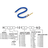 Hirose Electric Co Ltd - H3AXG-10106-L4 - JUMPER-H1507TR/A2015L/X 6"