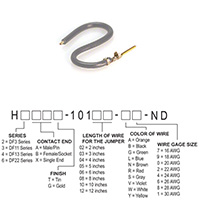 Hirose Electric Co Ltd - H3AXG-10102-S4 - JUMPER-H1507TR/A2015S/X 2"