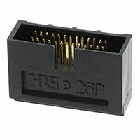 Hirose Electric Co Ltd - HIF6A-26PA-1.27DS(71) - HDR RIGHT ANGLE 26 POS