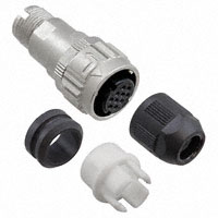 Hirose Electric Co Ltd - HR08D-12WPB-10S - CONN PLUG 10POS W/SKT SLDR