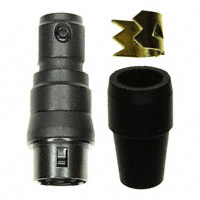 Hirose Electric Co Ltd - HR10A-7J-4S(73) - 4 CONT. JACK W/SOCKET INSERT