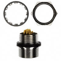 Hirose Electric Co Ltd - HR25-9TR-12P(71) - CONN RECEPT 12POS MALE PANEL MT