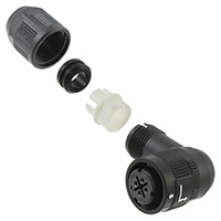 Hirose Electric Co Ltd - HR34B-12WLPD-4S - CONN PLUG 4POS INLINE R/A SKT