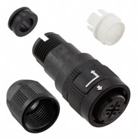 Hirose Electric Co Ltd - HR34B-12WPD-4S - CONN PLUG 4POS FEMALE STR SOLDER