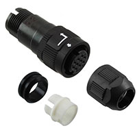 Hirose Electric Co Ltd - HR34B-12WPK-10S - CONN PLUG 10POS STRGHT SKT