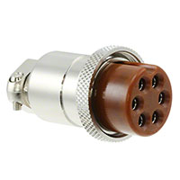 Hirose Electric Co Ltd - HS21P-6(71) - CONN PLUG 6POS CABLE SKT