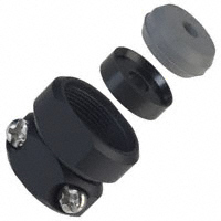 Hirose Electric Co Ltd - JR13WCC-4 - CONN CABLE CLAMP SZ 13 M16 BLACK