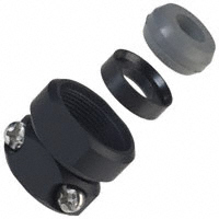 Hirose Electric Co Ltd - JR13WCC-7 - CONN CABLE CLAMP SZ 13 M16 BLACK